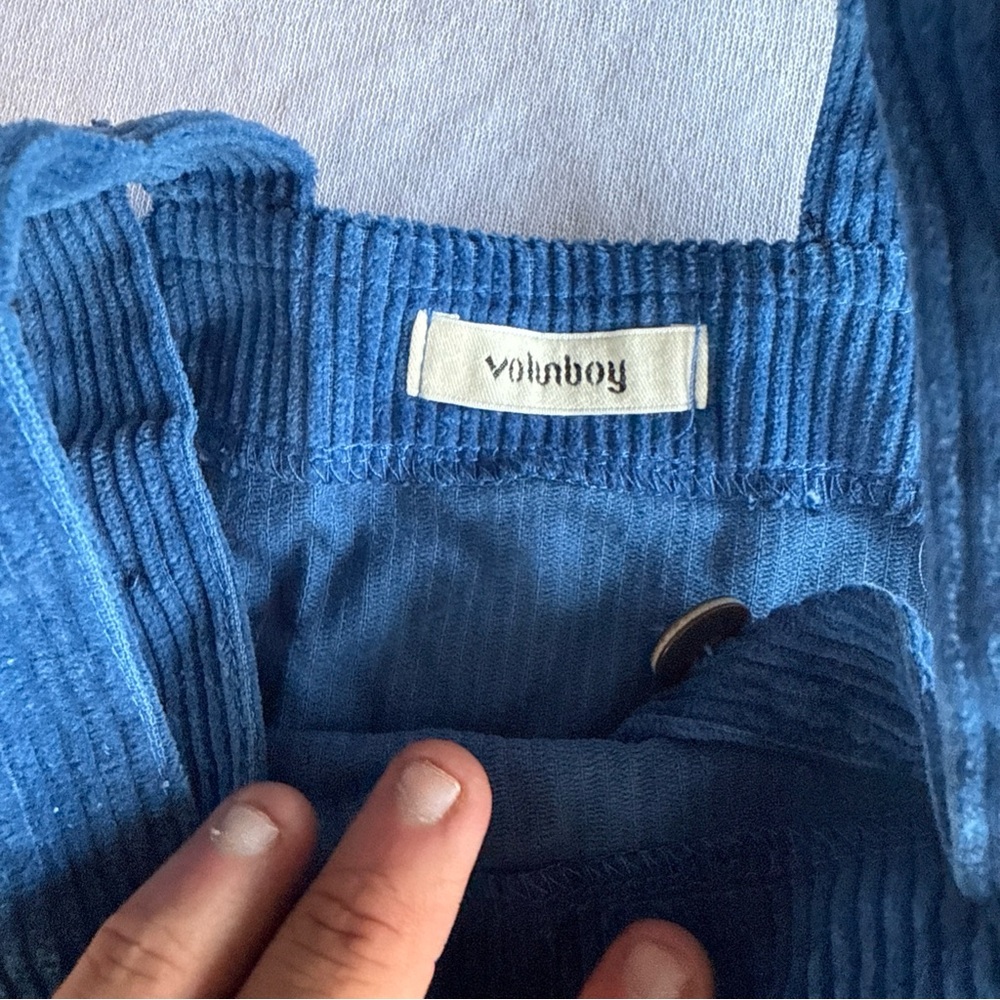 Baby boy 6-9 months blue overalls - Picture 3 of 5